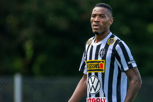 Landskronas Samuel Kotto deppar