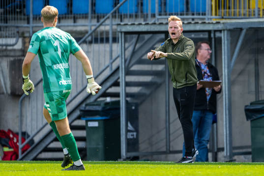 Trelleborgs målvaktstränare Patrik Abrahamsson