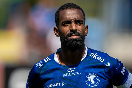 Trelleborgs Mohammed Khalid Saeid  fotbollsmatchen i