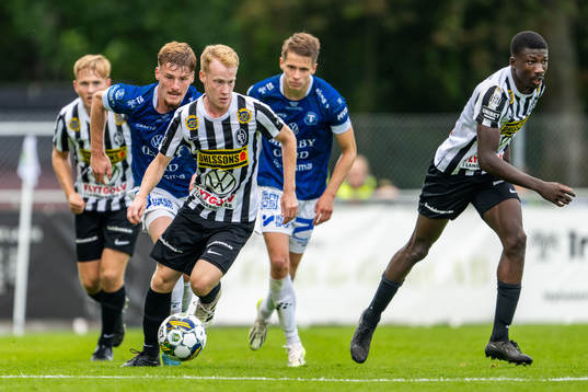Trelleborgs Markus Björkqvist och Landskronas David