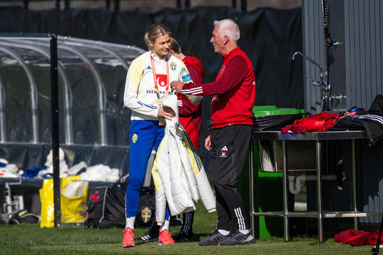 Fridolina Rolfö and Håkan Sjöstrand, general secretary