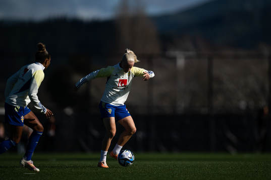 Anna Sandberg of the Swedish women's national football team