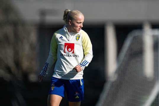 Anna Sandberg of the Swedish women's national football team