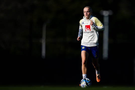 Anna Sandberg of the Swedish women's national football team
