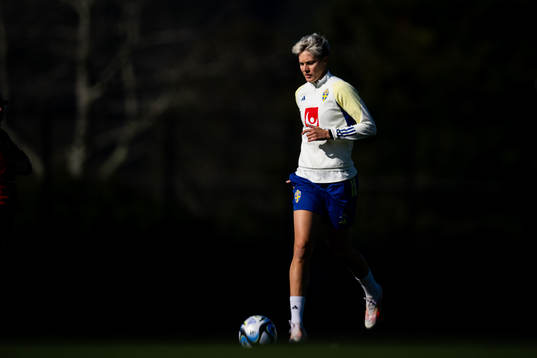 Lina Hurtig of the Swedish women's national football team