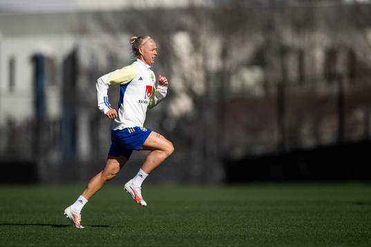Caroline Seger of the Swedish women's national football