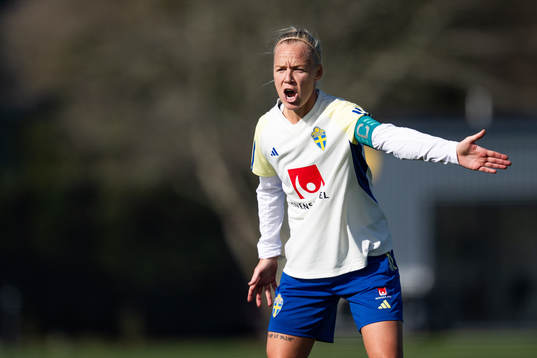 Caroline Seger of the Swedish women's national football