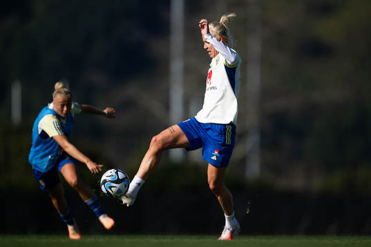 Caroline Seger of the Swedish women's national football