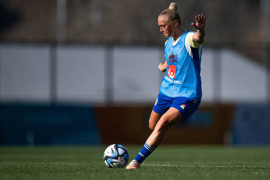 Hanna Bennison of the Swedish women's national football