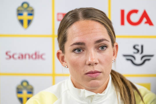 Elin Rubensson of the Swedish women's national football