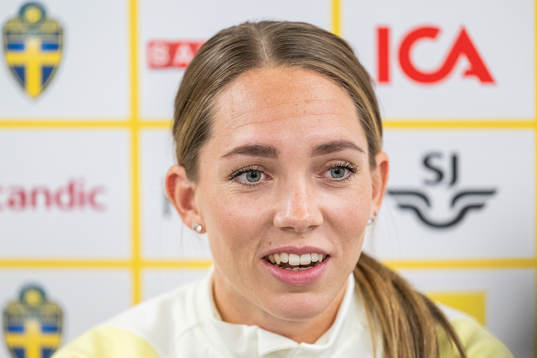 Elin Rubensson of the Swedish women's national football