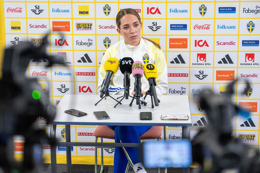 Elin Rubensson of the Swedish women's national football
