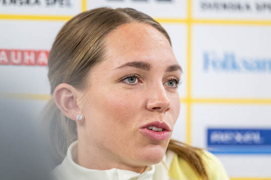 Elin Rubensson of the Swedish women's national football