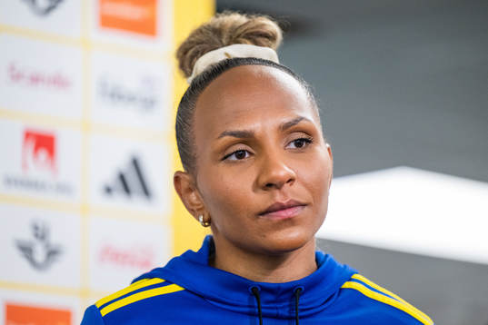 Madelen Janogy of the Swedish women's national football