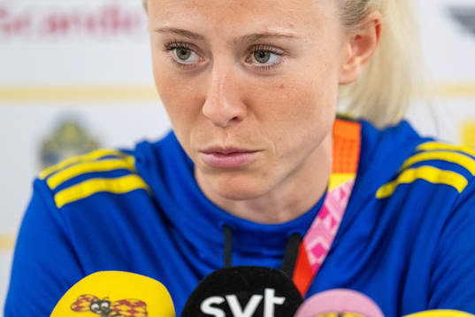 Rebecka Blomqvist of the Swedish women's national football