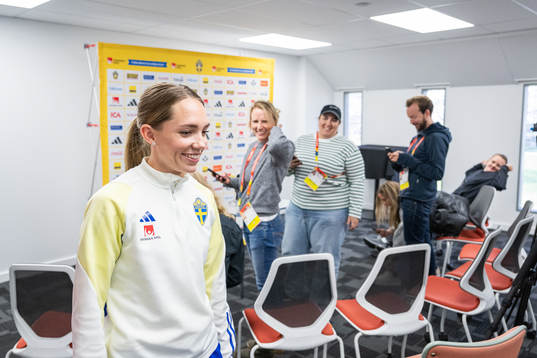 Elin Rubensson of the Swedish women's national football