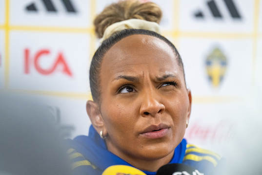 Madelen Janogy of the Swedish women's national football