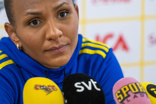 Madelen Janogy of the Swedish women's national football