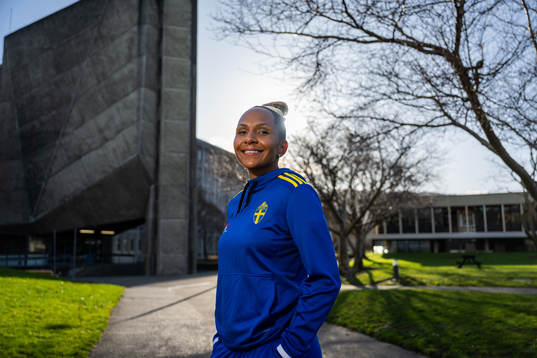 Madelen Janogy of the Swedish women's national football
