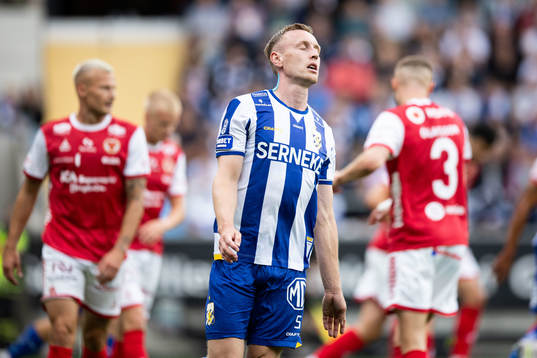 IFK Göteborgs Sebastian Ohlsson deppar