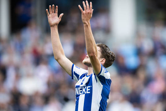 IFK Göteborgs Gustaf Norlin deppar