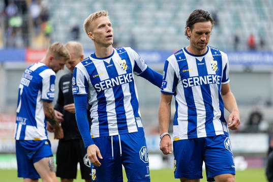 IFK Göteborgs Oscar Wendt och Gustav Svensson