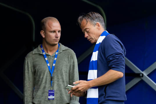 IFK Göteborgs sportslige assistent David Vukovic och