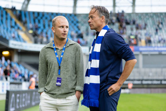 IFK Göteborgs sportslige assistent David Vukovic och