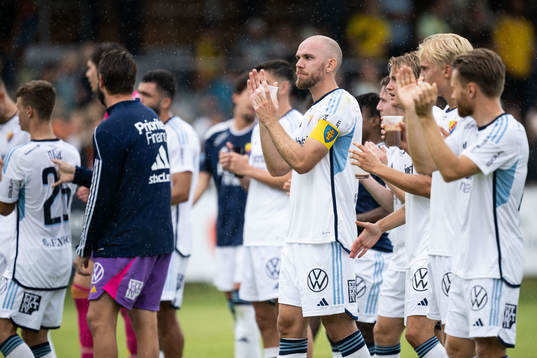 Djurgårdens Marcus Danielson jublar