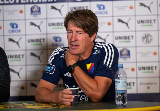 Djurgårdens tränare Thomas Lagerlöf