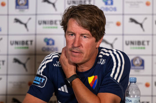 Djurgårdens tränare Thomas Lagerlöf