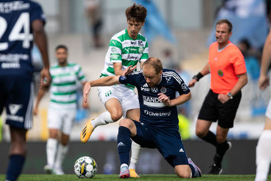 Västerås SKs Olle Edlund och Gefles Oscar Lundin