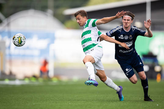Västerås SKs Simon Gefvert och Gefles Sebastian Friman