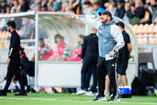 Gefles tränare Mikael Bengtsson