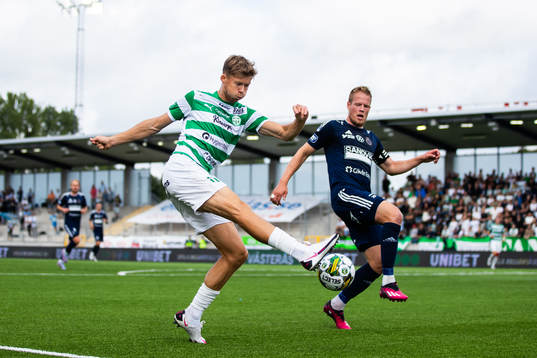 Västerås SKs Patric Åslund och Gefles Martin