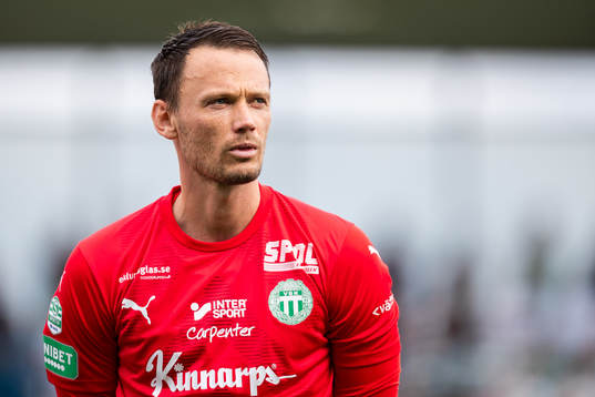 Västerås SKs målvakt Anton Fagerström