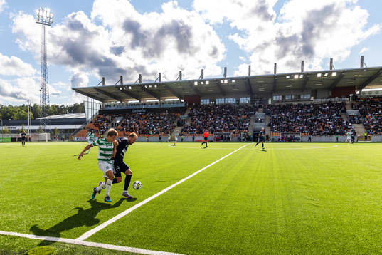 Västerås SKs Simon Gefvert och Gefles Oscar Lundin