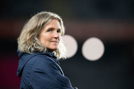 Head coach Hege Riise of Norway