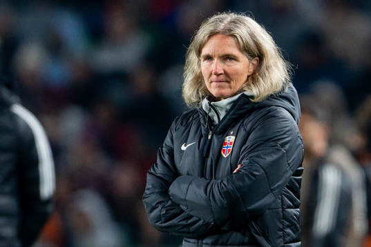 Head coach Hege Riise of Norway