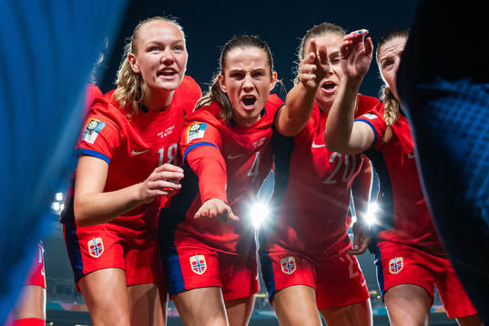 Frida Maanum, Tuva Hansen, Emilie Bosshard Haavi and Maren