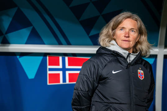 Hege Riise, head coach of Norway