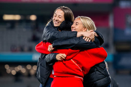 Goalkeeper Cecilie Fiskerstrand of Norway, Meryll Serrano