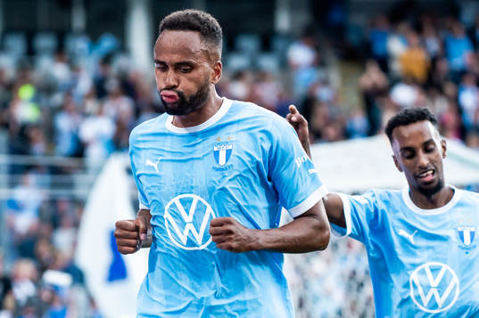Malmö FFs Isaac Kiese Thelin jublar