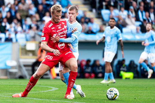 Värnamos Victor Eriksson och Malmö FFs Sebastian