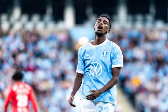 Malmö FFs Taha Ali deppar
