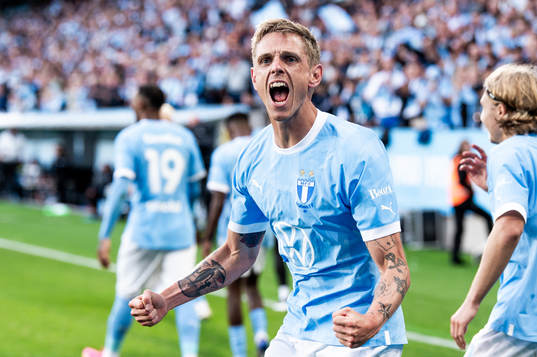 Malmö FFs Søren Rieks jublar
