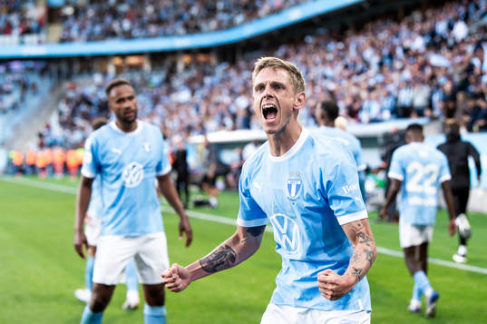 Malmö FFs Søren Rieks jublar