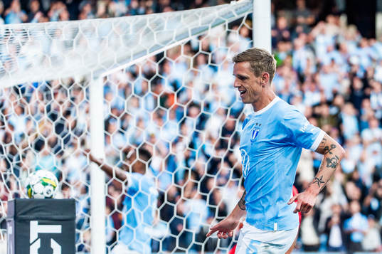 Malmö FFs Søren Rieks jublar
