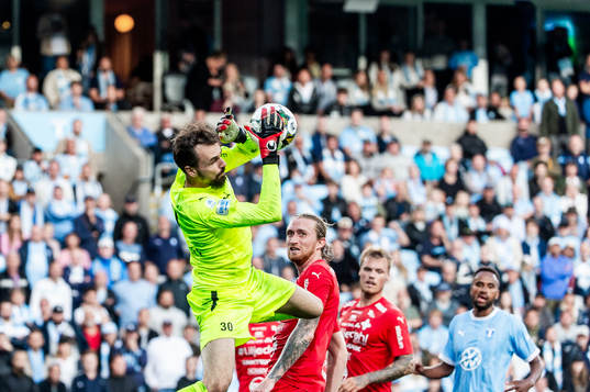 Värnamos målvakt Pilip Vaitsiakhovich