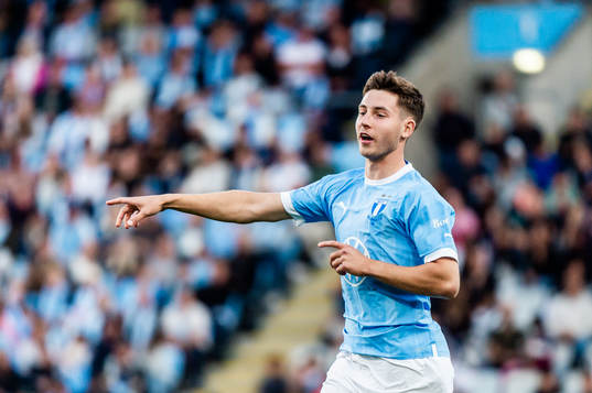 Malmö FFs Lasse Berg Johnsen